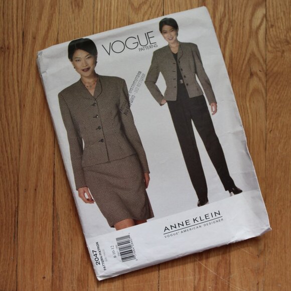 Vintage Vogue Anne Klein Patterns - Picture 2 of 9